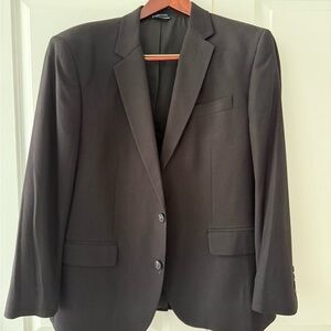 Saddlebred Black Sport Coat with Notched Lapels